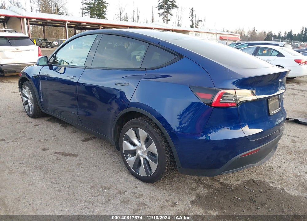 2021 TESLA MODEL Y LONG RANGE DUAL MOTOR ALL-WHEEL DRIVE VIN: 5YJYGDEE1MF108483