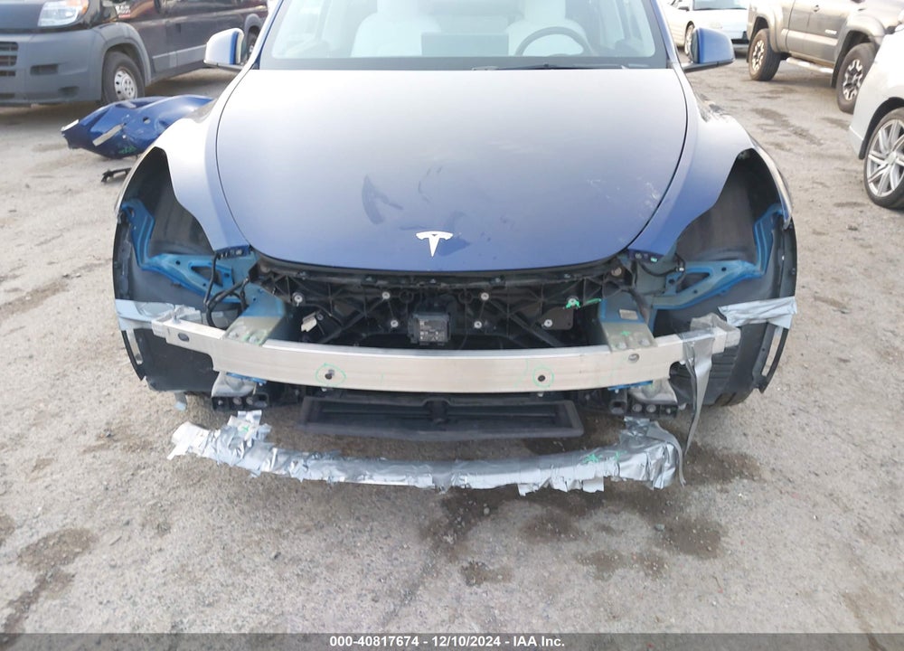 2021 TESLA MODEL Y LONG RANGE DUAL MOTOR ALL-WHEEL DRIVE VIN: 5YJYGDEE1MF108483