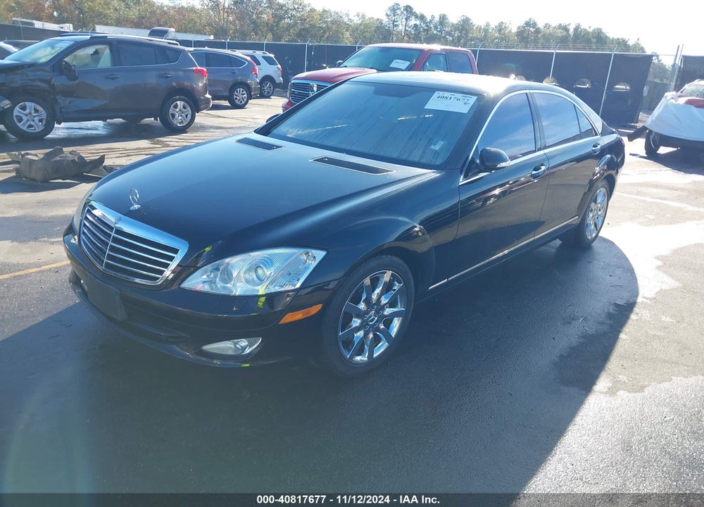 2007 MERCEDES-BENZ S 550 VIN: WDDNG71X27A038829