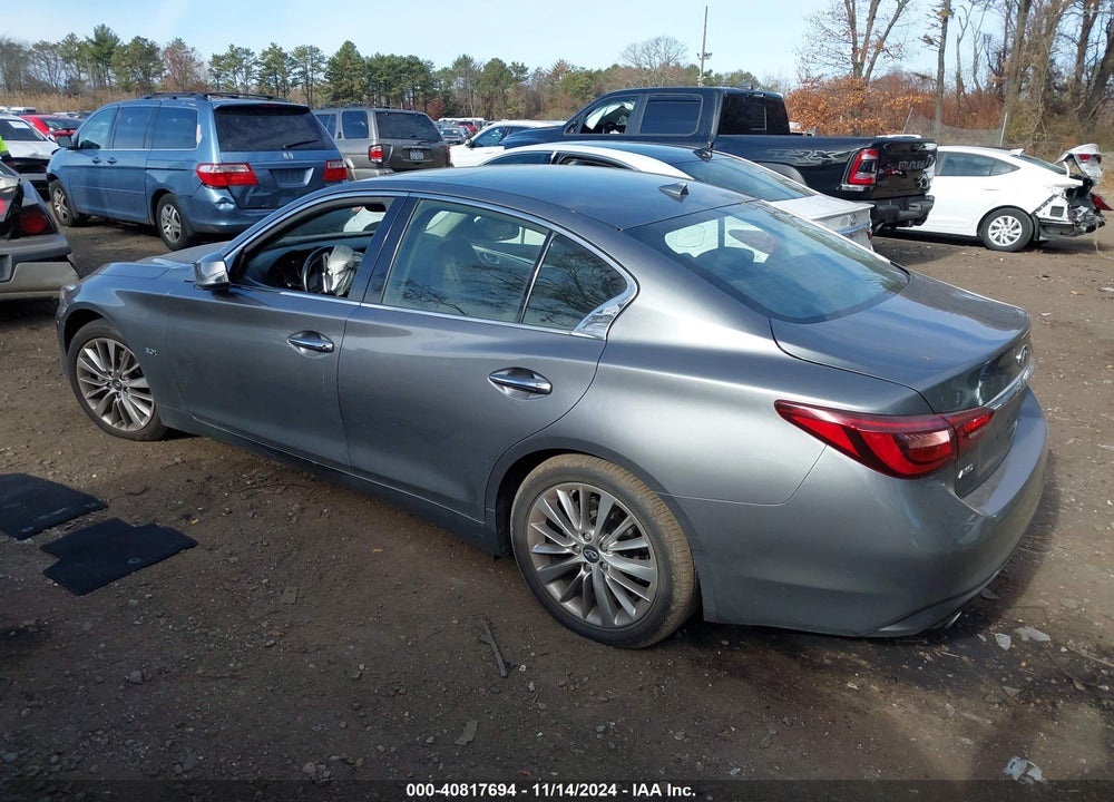 2019 INFINITI Q50 3.0T LUXE VIN: JN1EV7AR5KM594175