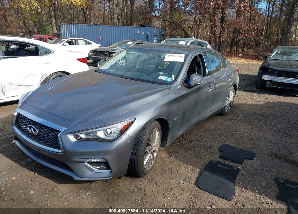 2019 INFINITI Q50 3.0T LUXE VIN: JN1EV7AR5KM594175
