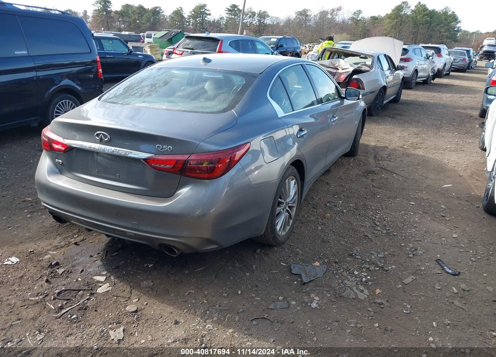 2019 INFINITI Q50 3.0T LUXE VIN: JN1EV7AR5KM594175