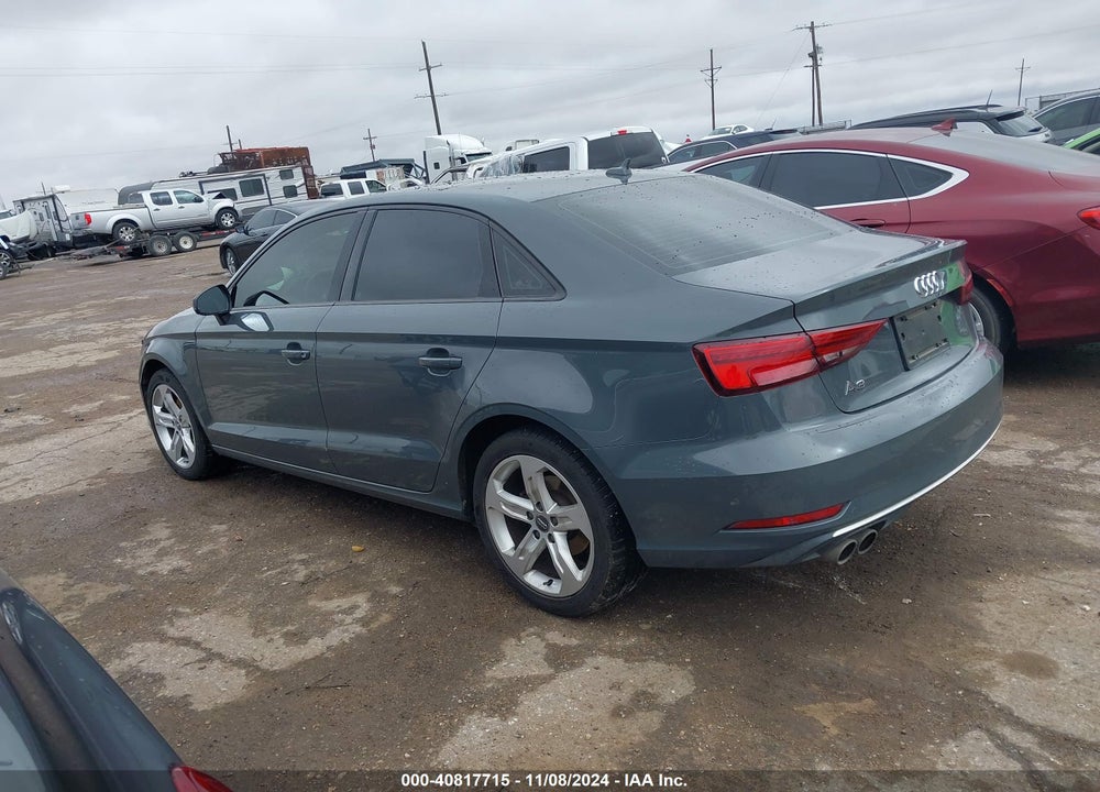 2017 AUDI A3 2.0T PREMIUM VIN: WAUAUGFF4H1039450