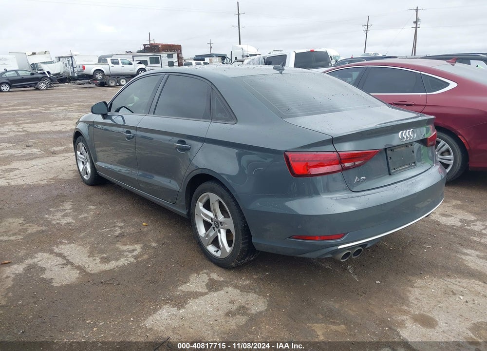 2017 AUDI A3 2.0T PREMIUM VIN: WAUAUGFF4H1039450