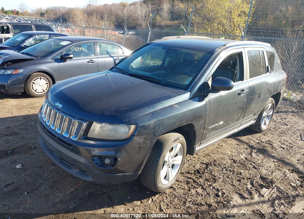 2014 JEEP COMPASS LATITUDE VIN: 1C4NJCEA8ED624070
