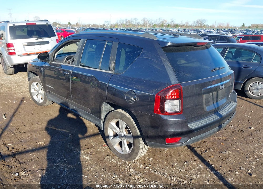 2014 JEEP COMPASS LATITUDE VIN: 1C4NJCEA8ED624070