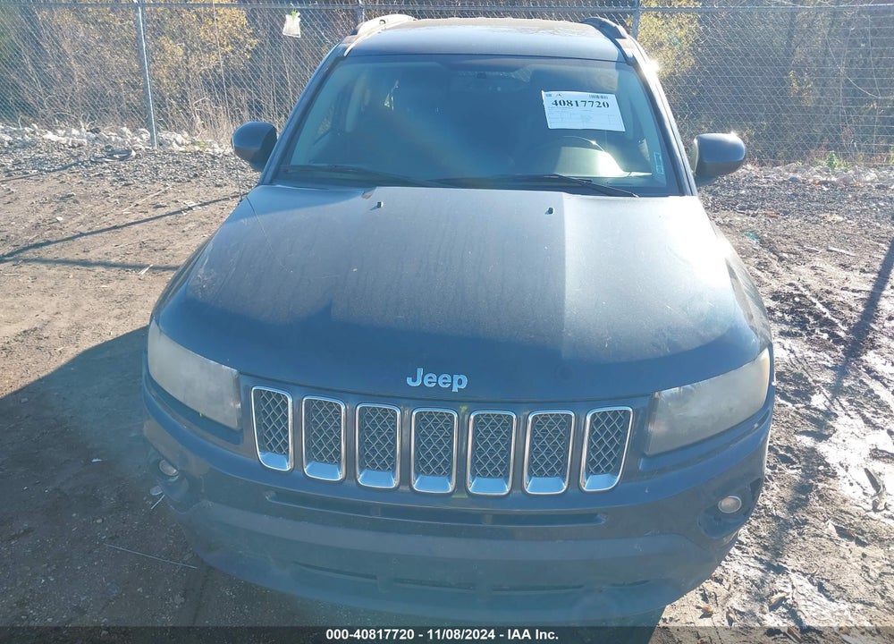 2014 JEEP COMPASS LATITUDE VIN: 1C4NJCEA8ED624070