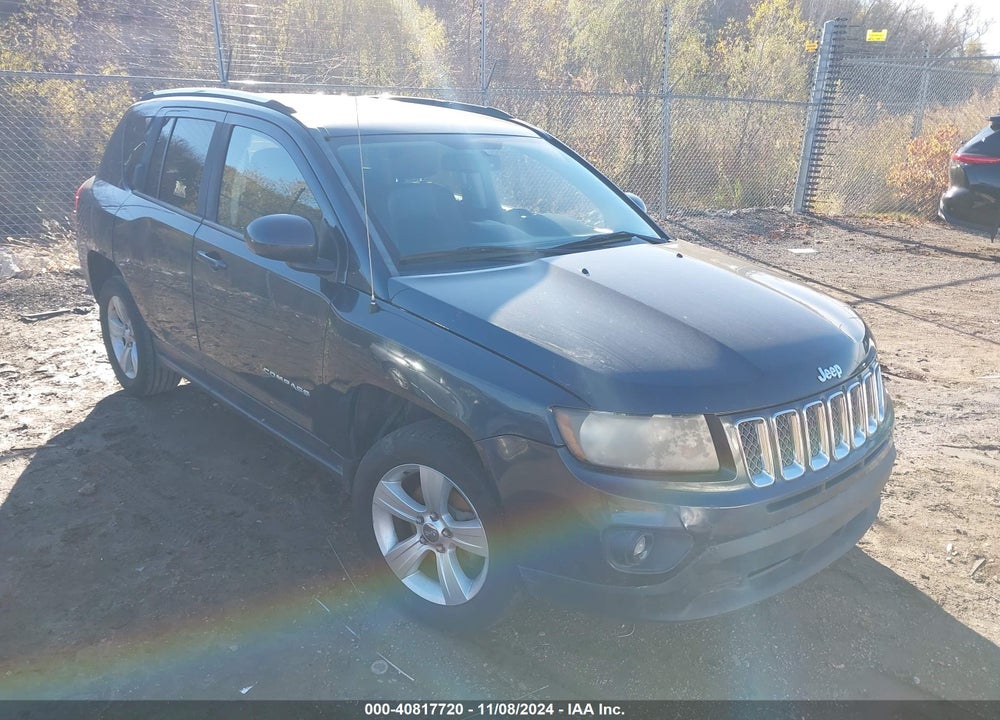 2014 JEEP COMPASS LATITUDE VIN: 1C4NJCEA8ED624070