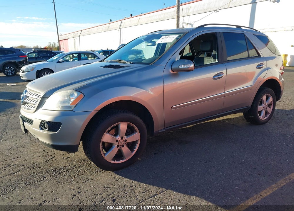 2006 MERCEDES-BENZ M-CLASS 5.0L VIN: 4JGBB75E76A024004