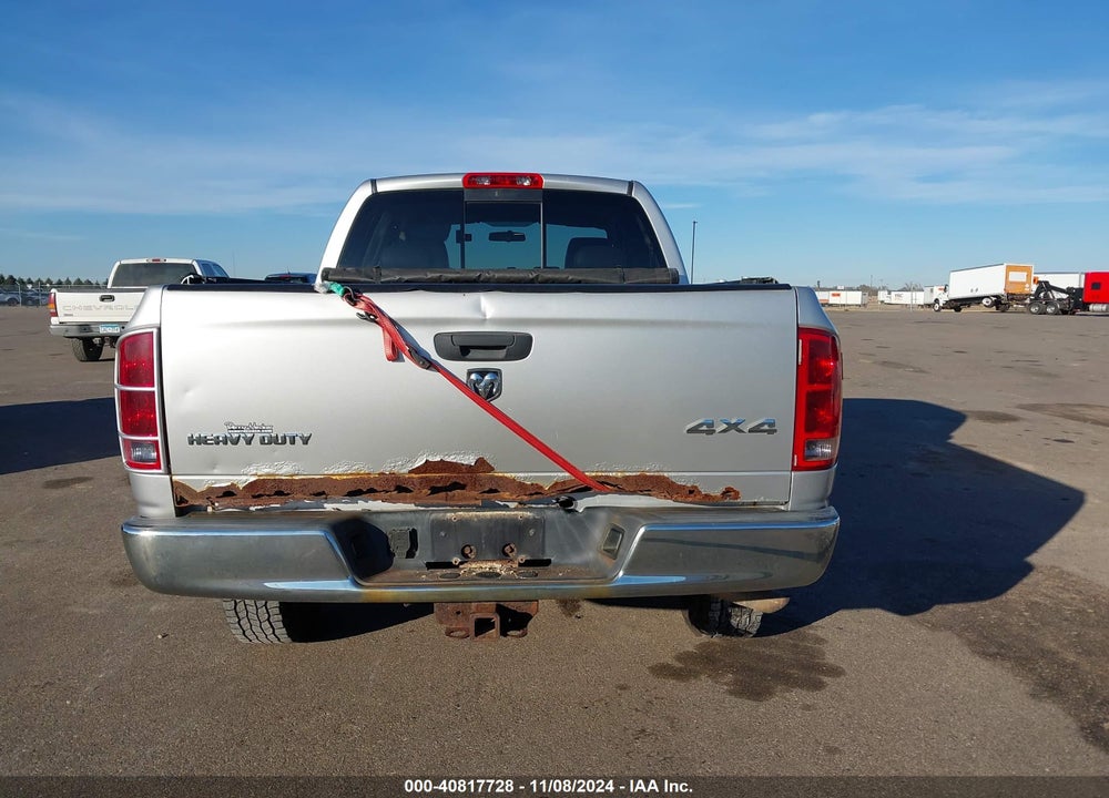 2006 DODGE RAM 2500 ST VIN: 3D7KS28D16G132149