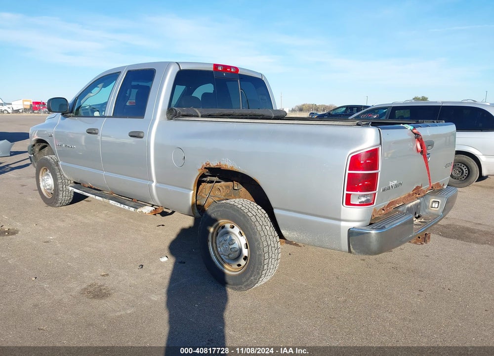 2006 DODGE RAM 2500 ST VIN: 3D7KS28D16G132149