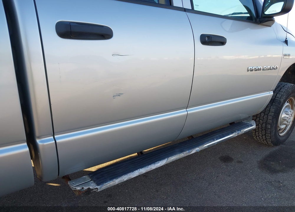 2006 DODGE RAM 2500 ST VIN: 3D7KS28D16G132149