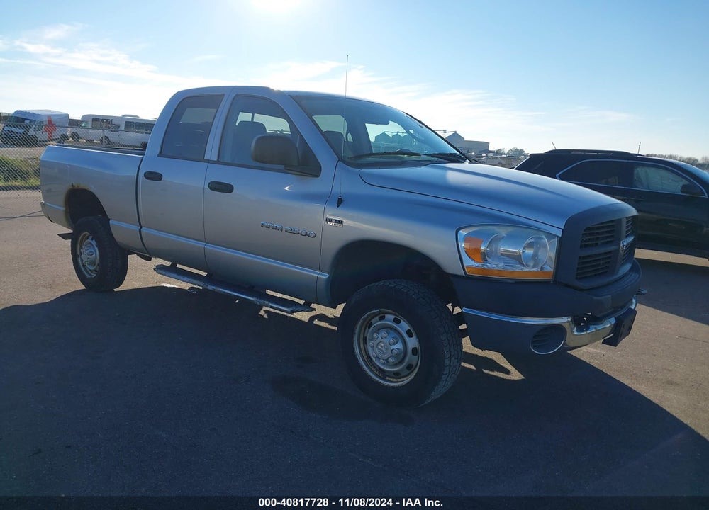 2006 DODGE RAM 2500 ST VIN: 3D7KS28D16G132149