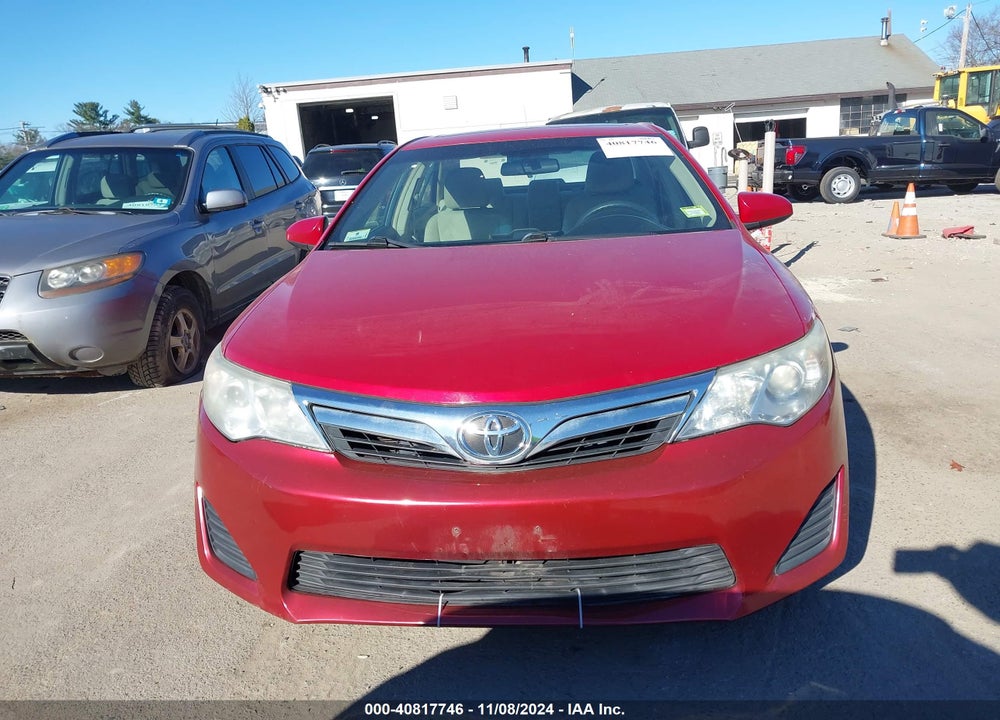 2012 TOYOTA CAMRY LE VIN: 4T4BF1FK6CR168424