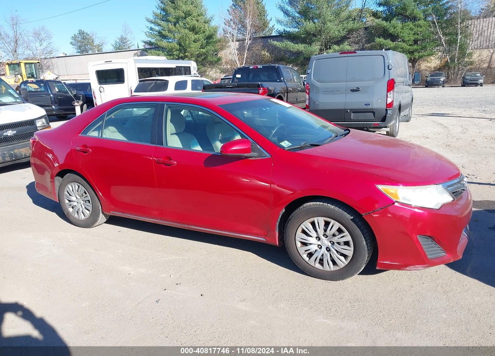 2012 TOYOTA CAMRY LE VIN: 4T4BF1FK6CR168424