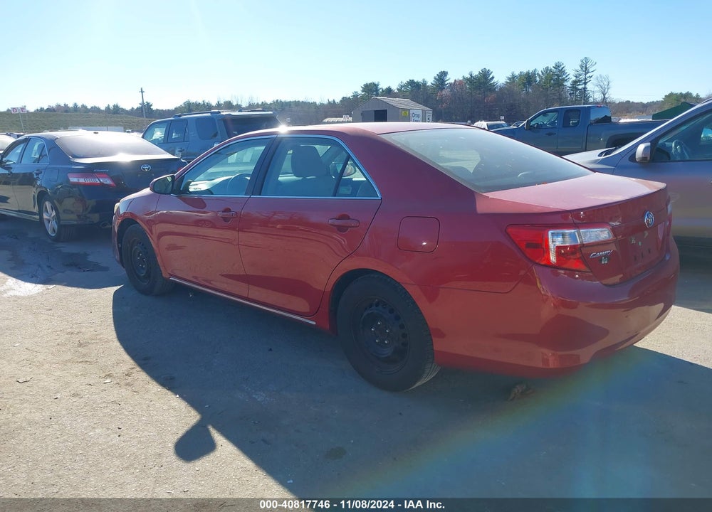 2012 TOYOTA CAMRY LE VIN: 4T4BF1FK6CR168424