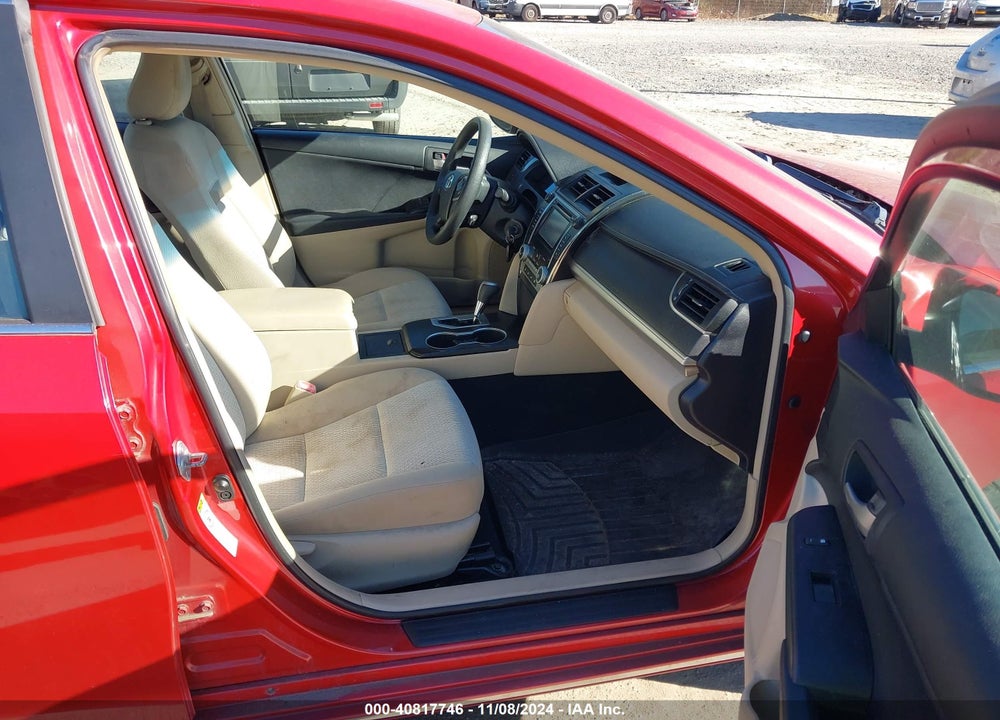 2012 TOYOTA CAMRY LE VIN: 4T4BF1FK6CR168424
