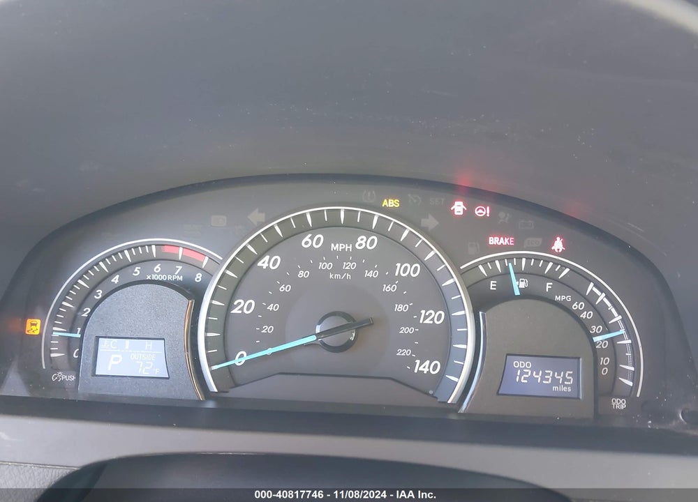2012 TOYOTA CAMRY LE VIN: 4T4BF1FK6CR168424