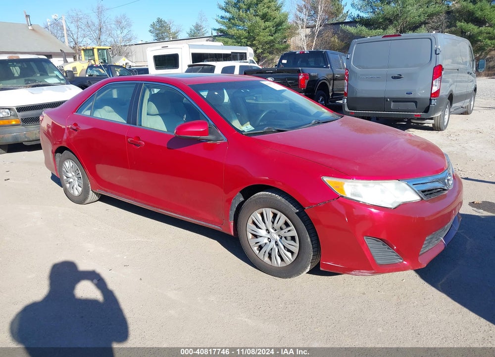 2012 TOYOTA CAMRY LE VIN: 4T4BF1FK6CR168424