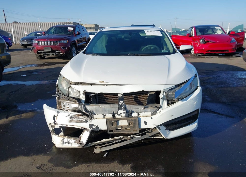 2018 HONDA CIVIC EX VIN: 2HGFC2F75JH509713