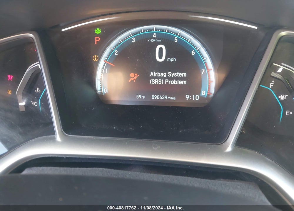 2018 HONDA CIVIC EX VIN: 2HGFC2F75JH509713