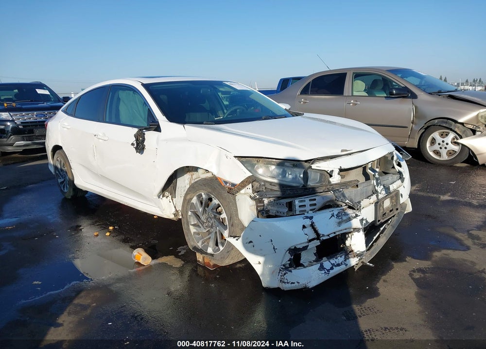 2018 HONDA CIVIC EX VIN: 2HGFC2F75JH509713