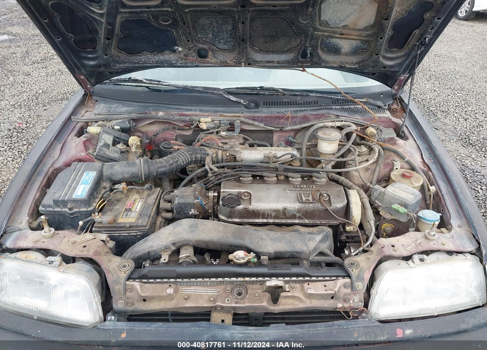 1990 HONDA CIVIC EX VIN: 1HGED4560LA028945