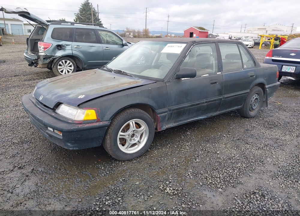 1990 HONDA CIVIC EX VIN: 1HGED4560LA028945