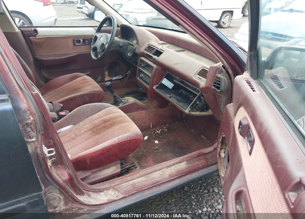 1990 HONDA CIVIC EX VIN: 1HGED4560LA028945