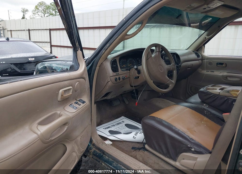 2001 TOYOTA TUNDRA SR5 V8 VIN: 5TBRT34131S138299