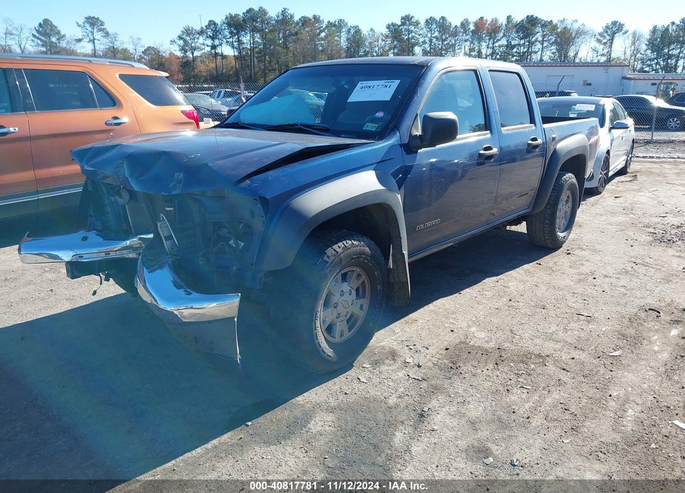 2005 CHEVROLET COLORADO LS VIN: 1GCDS136458108860