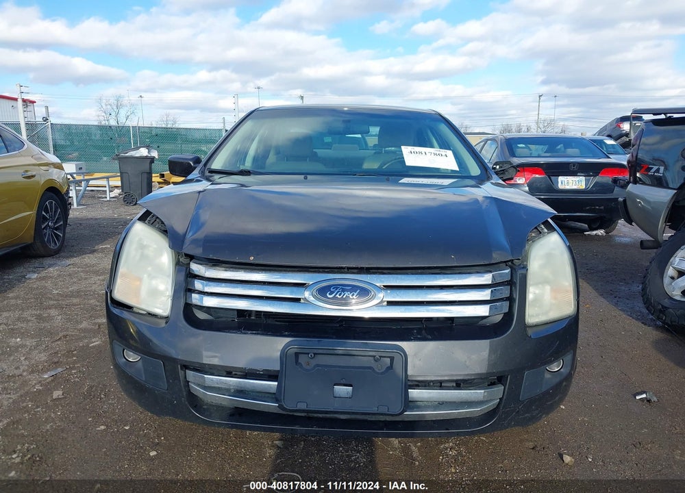 2006 FORD FUSION SE VIN: 3FAHP07106R142389