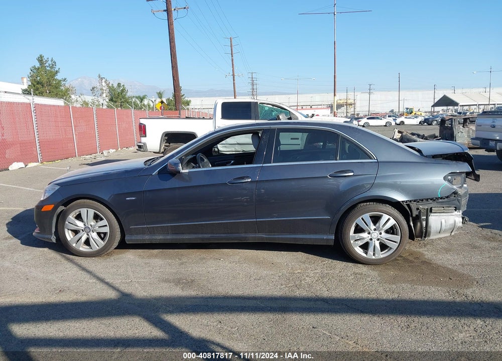 2012 MERCEDES-BENZ E 350 BLUETEC VIN: WDDHF2EBXCA521965