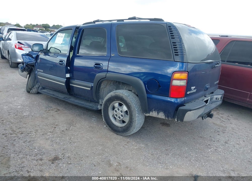 2003 CHEVROLET TAHOE LT VIN: 1GNEC13Z83J296663