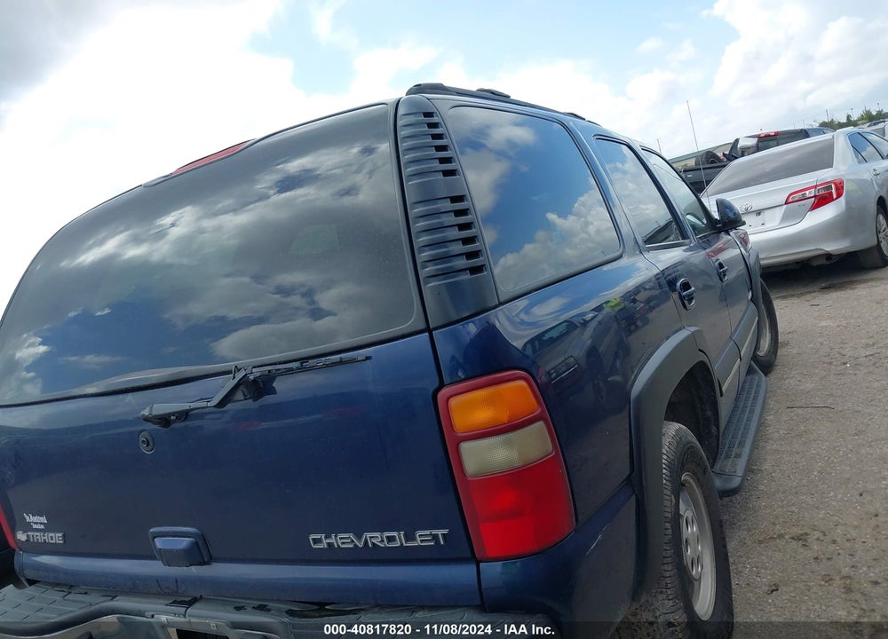 2003 CHEVROLET TAHOE LT VIN: 1GNEC13Z83J296663