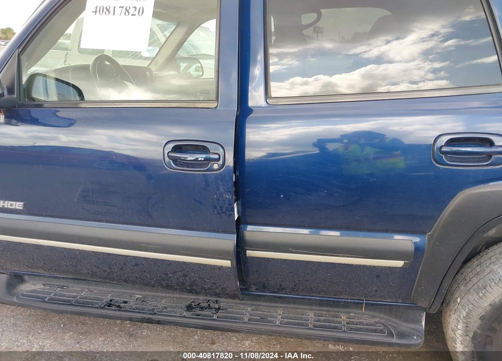 2003 CHEVROLET TAHOE LT VIN: 1GNEC13Z83J296663
