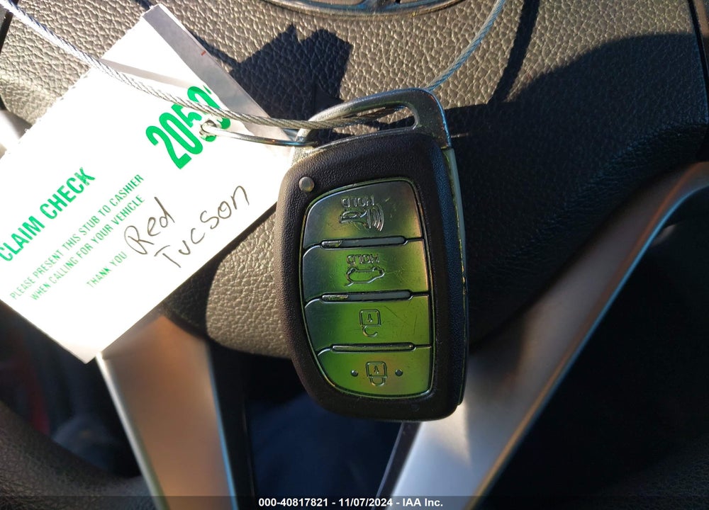 2019 HYUNDAI TUCSON VALUE VIN: KM8J33A42KU941438