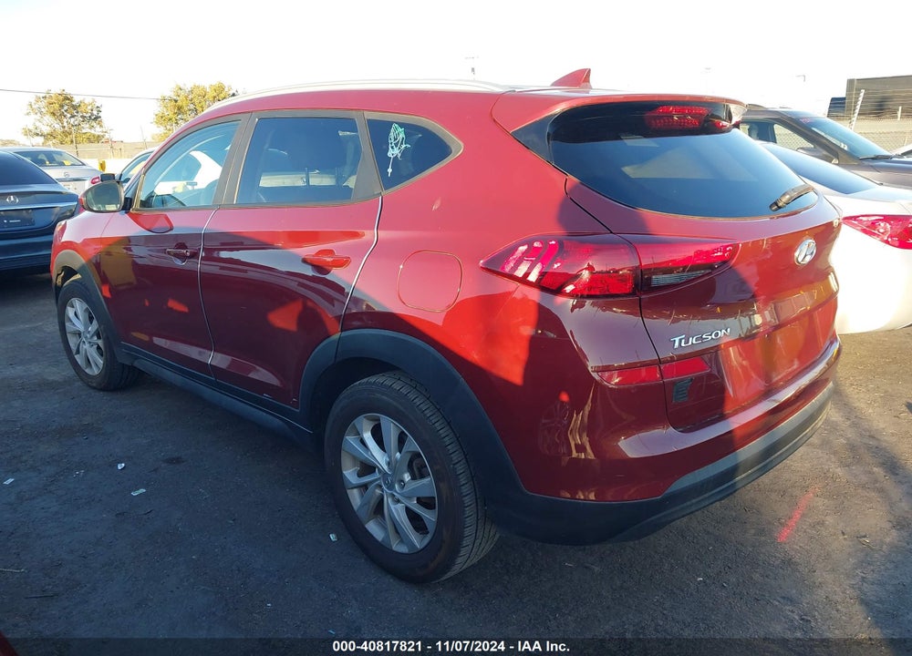 2019 HYUNDAI TUCSON VALUE VIN: KM8J33A42KU941438