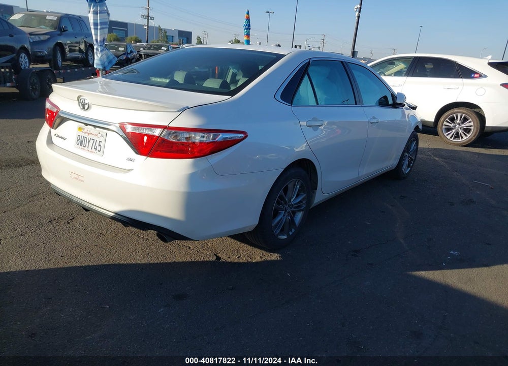 2017 TOYOTA CAMRY SE VIN: 4T1BF1FK4HU449302