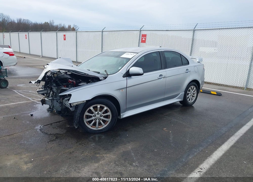 2010 MITSUBISHI LANCER ES VIN: JA32U2FU4AU031599