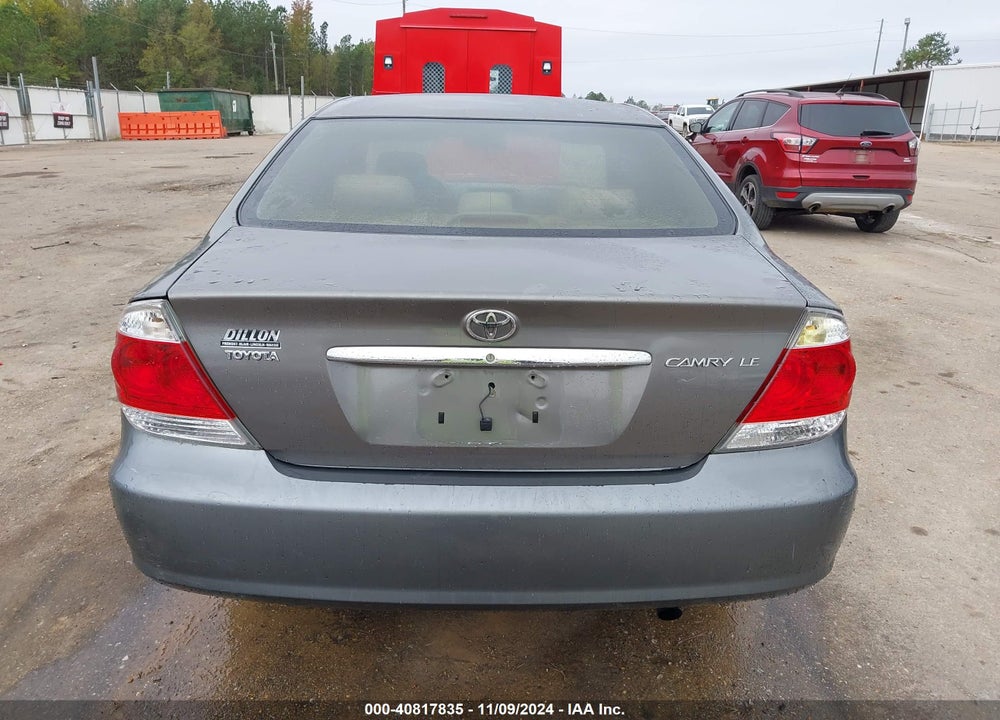 2005 TOYOTA CAMRY LE VIN: 4T1BE32K65U513372