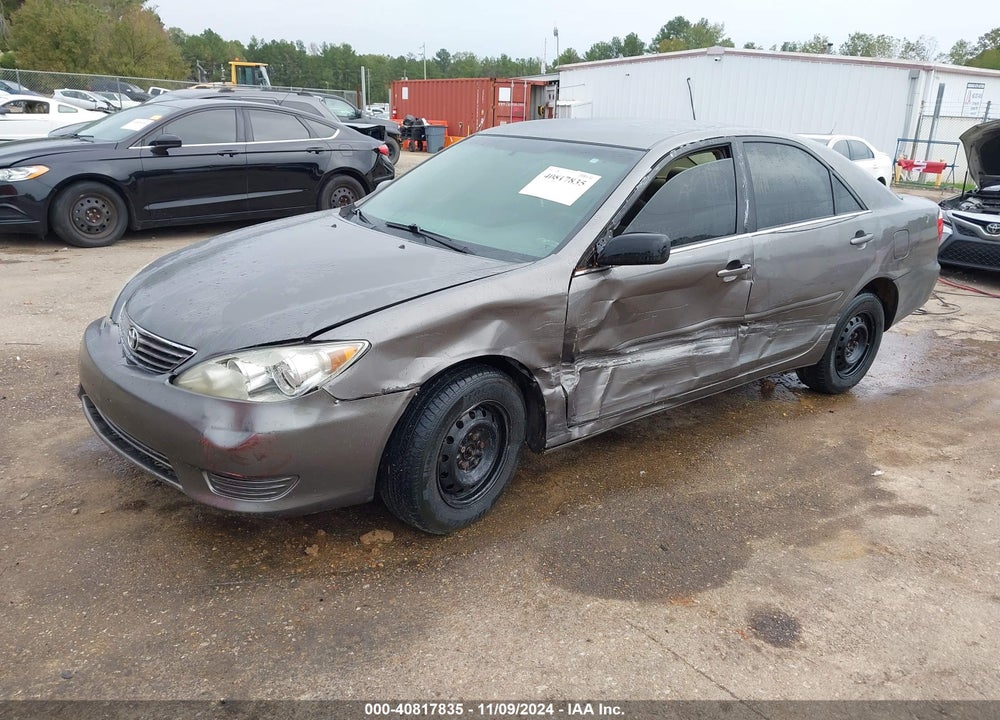 2005 TOYOTA CAMRY LE VIN: 4T1BE32K65U513372