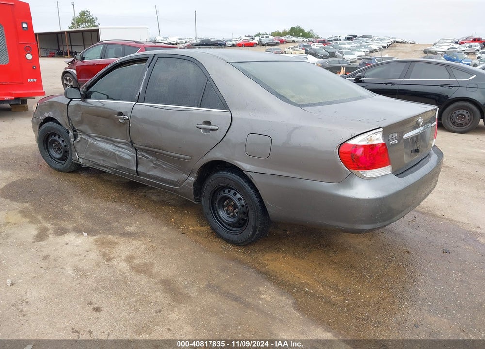 2005 TOYOTA CAMRY LE VIN: 4T1BE32K65U513372