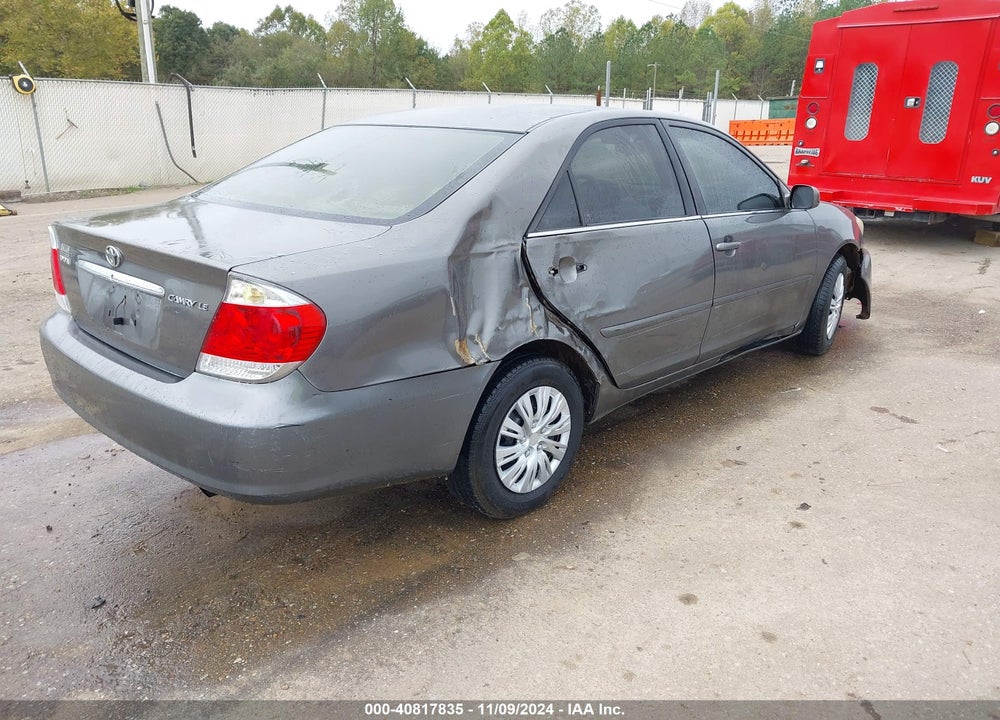 2005 TOYOTA CAMRY LE VIN: 4T1BE32K65U513372