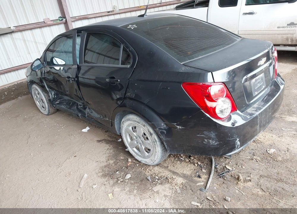 2013 CHEVROLET SONIC LS AUTO VIN: 1G1JA5SH3D4133876