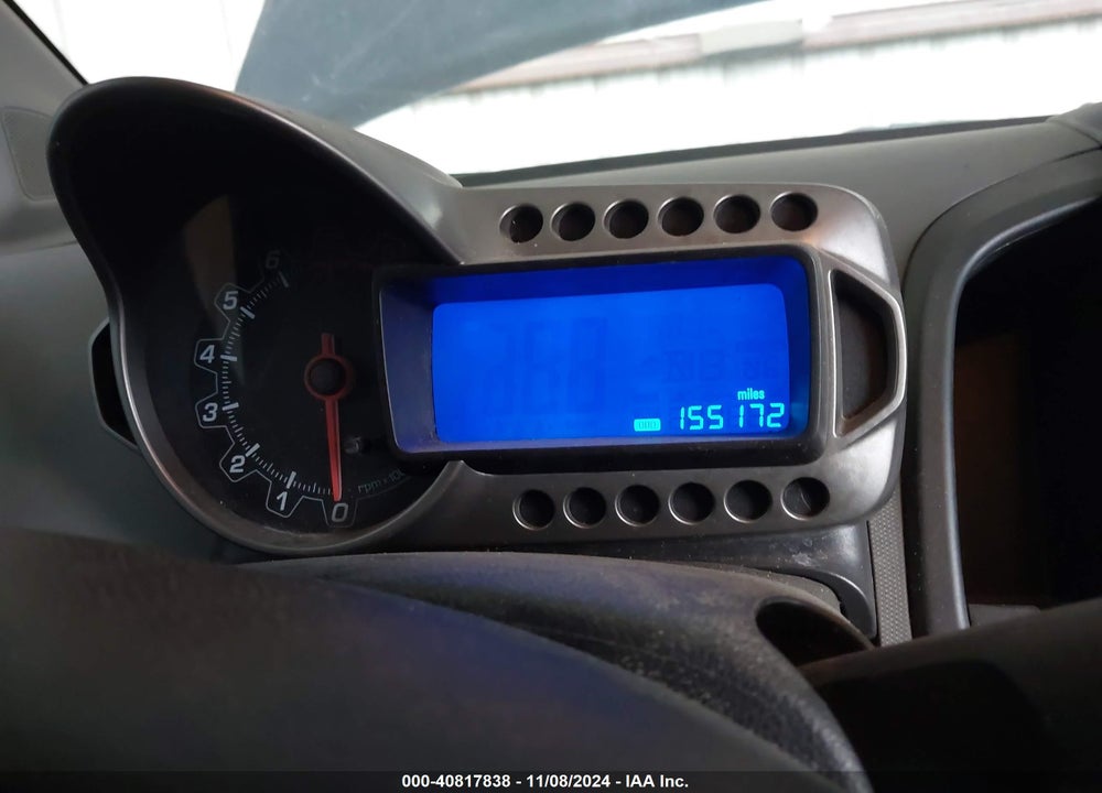 2013 CHEVROLET SONIC LS AUTO VIN: 1G1JA5SH3D4133876