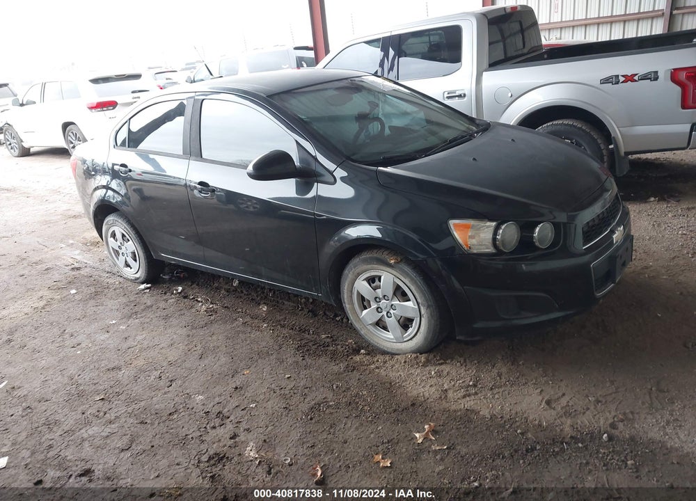 2013 CHEVROLET SONIC LS AUTO VIN: 1G1JA5SH3D4133876
