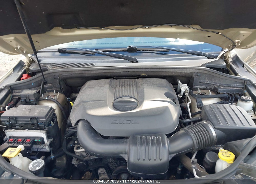 2011 JEEP GRAND CHEROKEE LAREDO VIN: 1J4RR4GG8BC656790