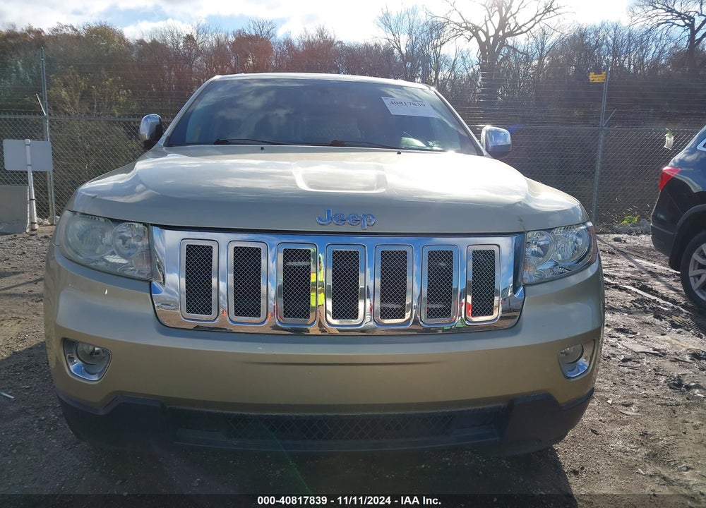 2011 JEEP GRAND CHEROKEE LAREDO VIN: 1J4RR4GG8BC656790
