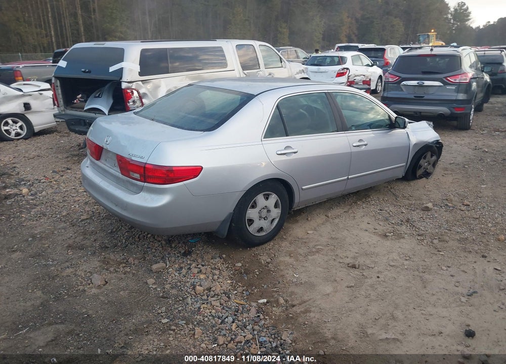 2005 HONDA ACCORD 2.4 LX VIN: 1HGCM564X5A001961